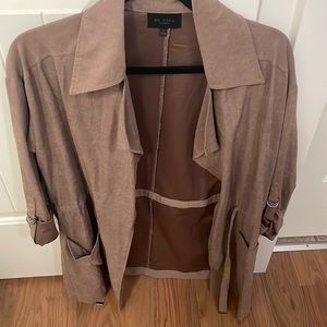 Blazer jacket in tan